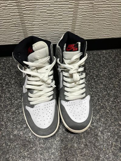 Nike GS Air Jordan 1 Retro High OG "Black and Smoke Grey"