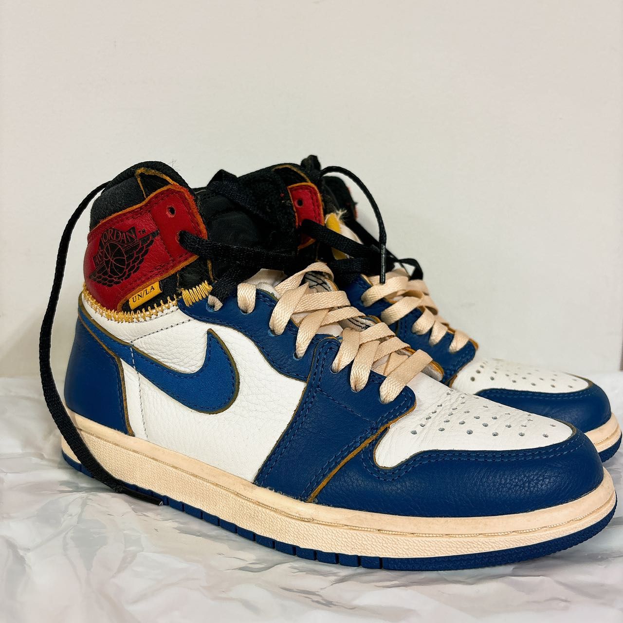 Union × Nike Air Jordan 1 Retro High OG NRG "Storm Blue/Varsity Red"