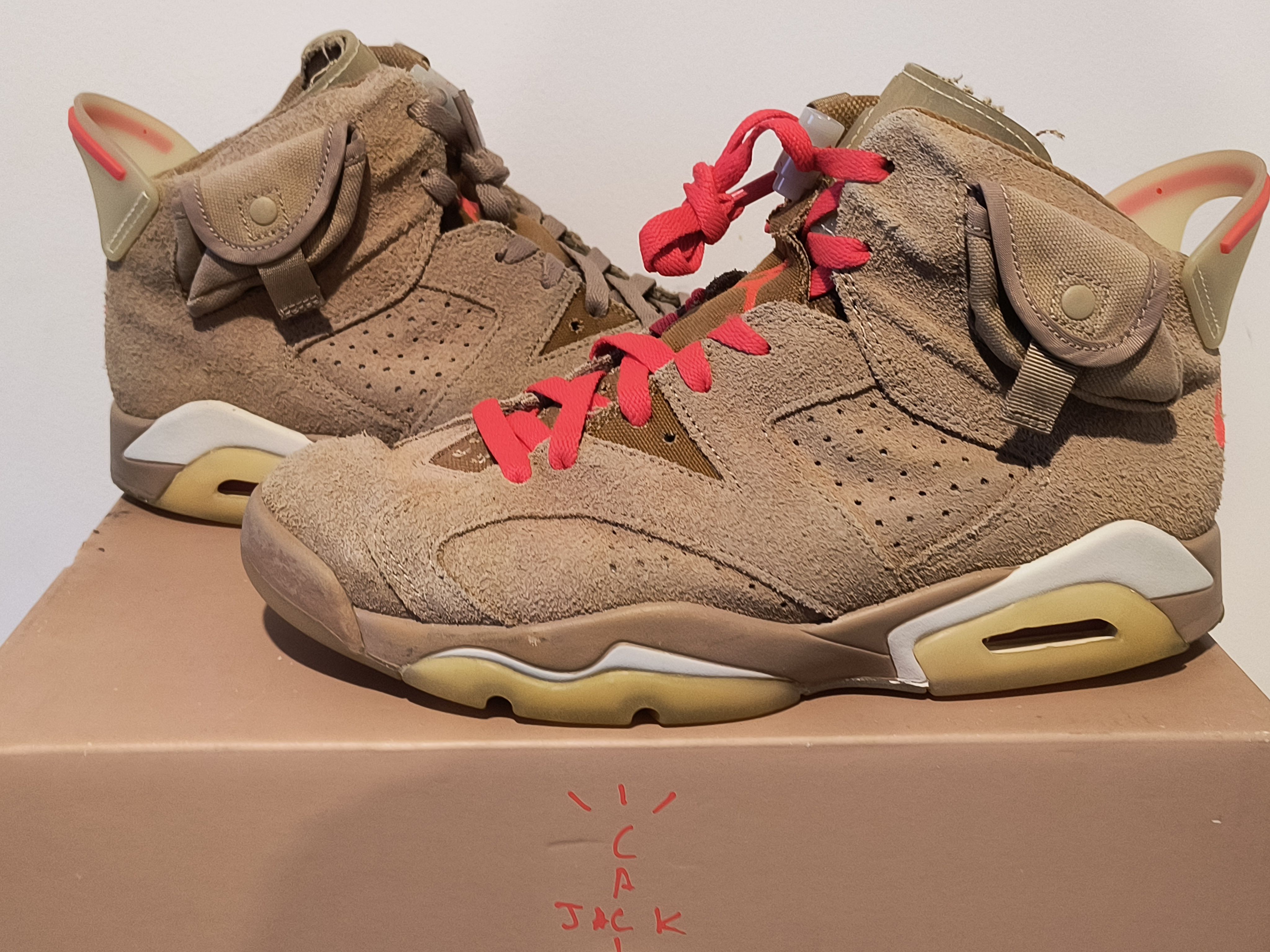 Travis Scott × Nike Air Jordan 6 "British Khaki"