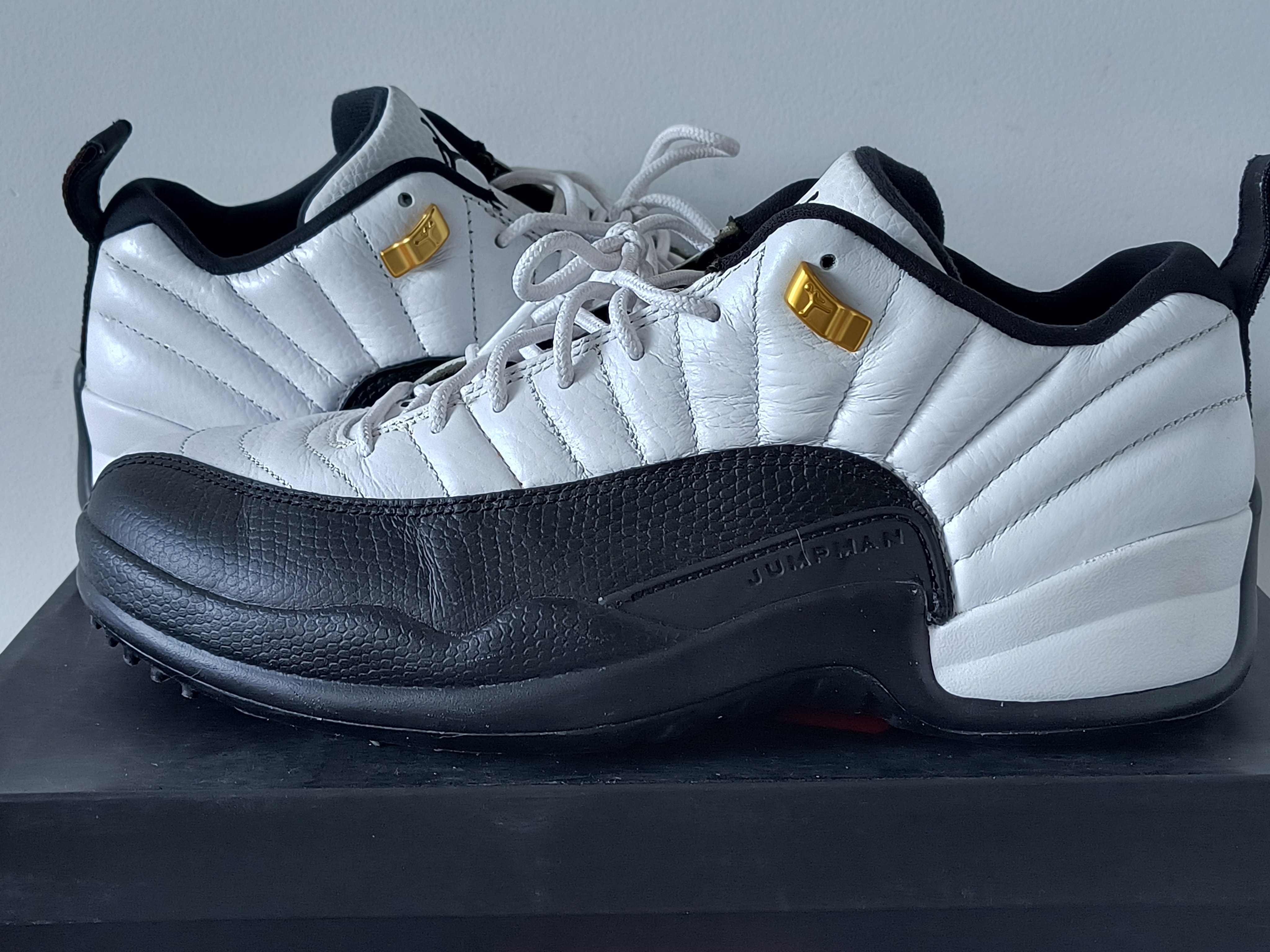 Nike Air Jordan 12 Low Golf "Taxi"