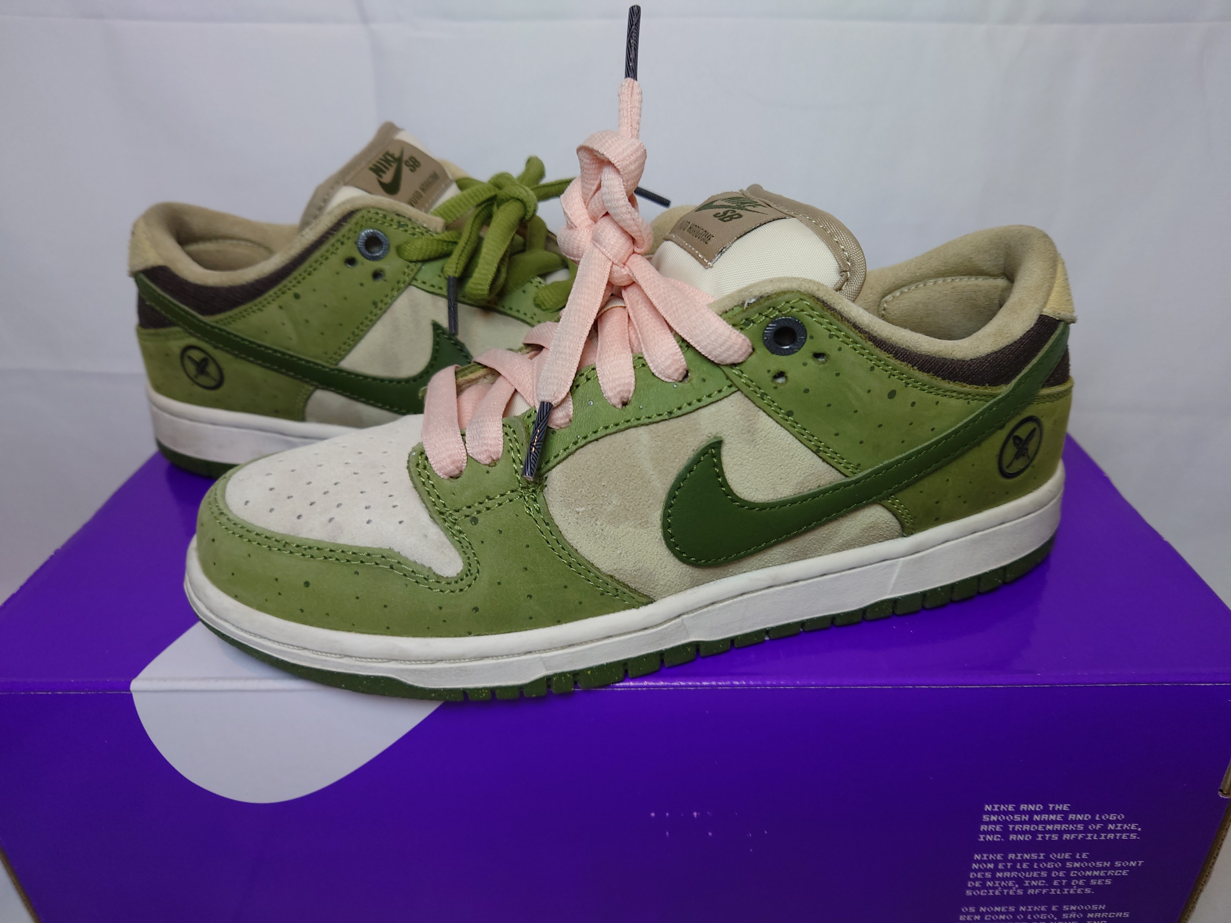 堀米雄斗 (ホリゴメユウト) × ナイキ SB ダンク ロー "抹茶"