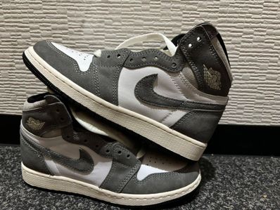 Nike GS Air Jordan 1 Retro High OG "Black and Smoke Grey"