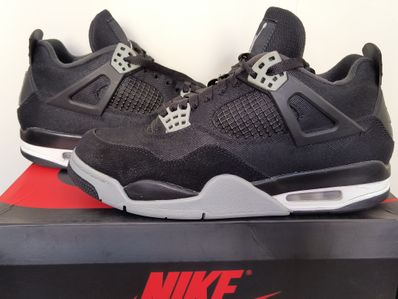 Nike Air Jordan 4 SE "Black and Light Steel"