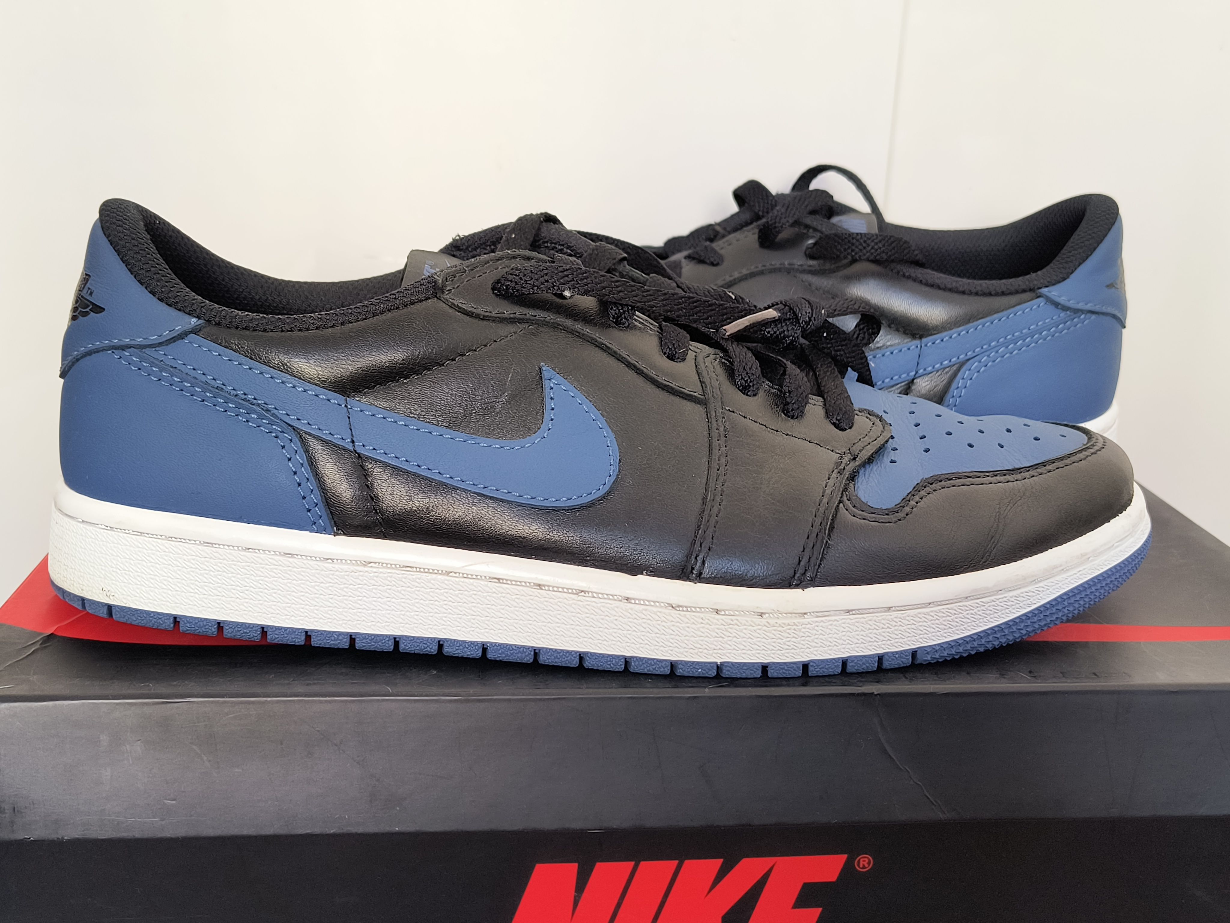 ケ*ン様 NIKE エアジョーダン1 LOW OG Mystic Navy 27 Jordan 1 Retro Low OG Mystic Navy Men's - CZ0790-041 - US