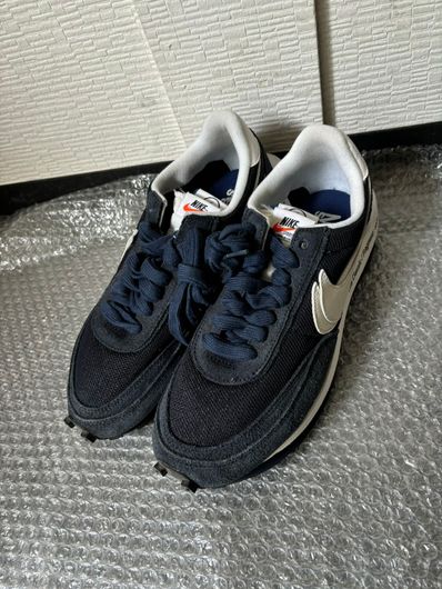 Fragment × sacai × Nike LD Waffle "Blackended Blue"