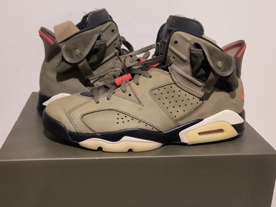 Travis Scott × Nike Air Jordan 6 Retro "Medium Olive"