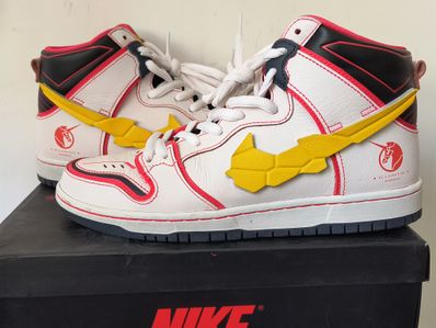 Gundam Unicorn × Nike SB Dunk High PRO QS "UNICORN"