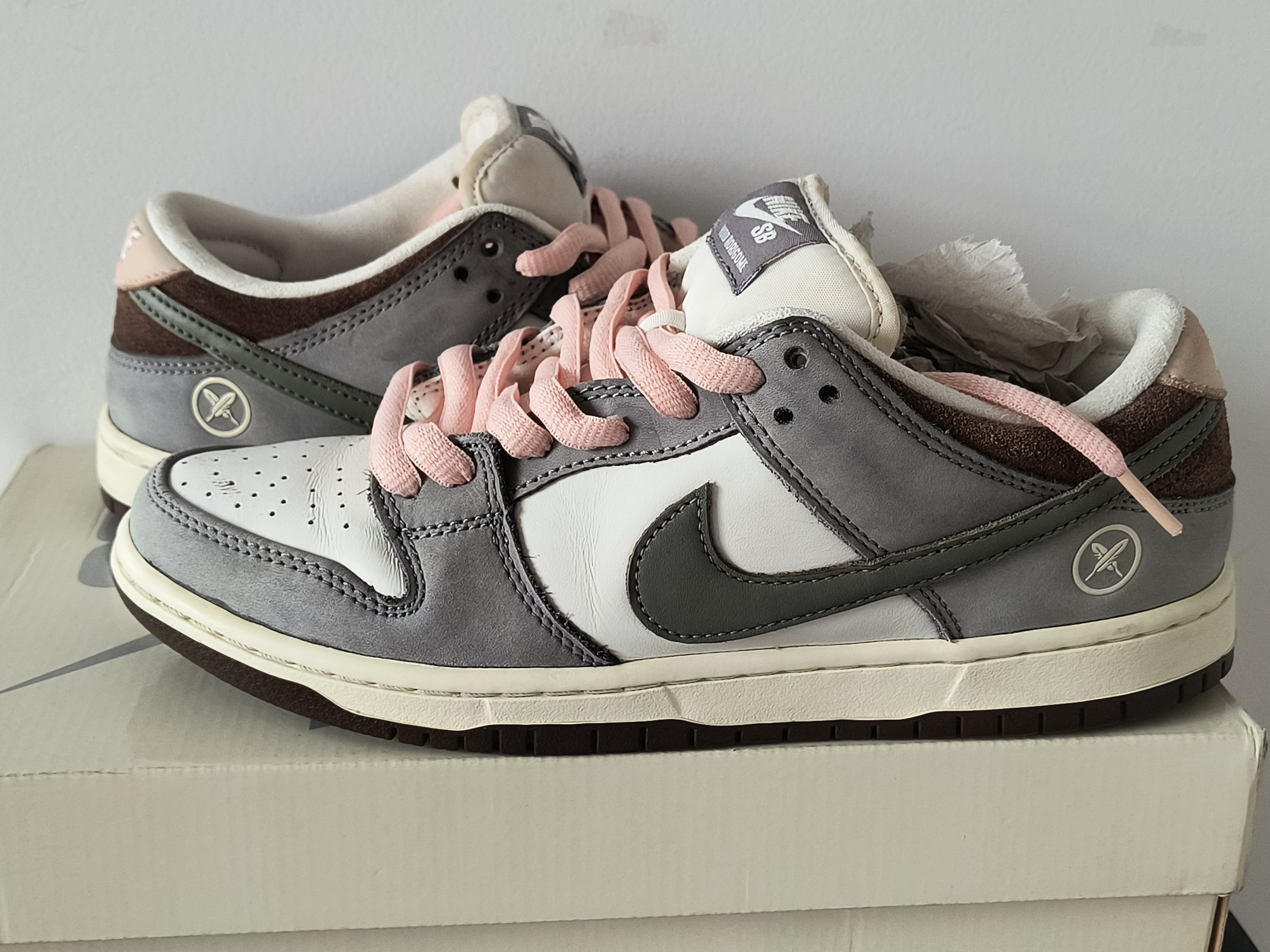 NIKE SB ナイキ　ダンク　ロー　25cm 堀米雄斗　ウルフグレー 国内8月25日/29日発売予定】 堀米 雄斗 × ナイキ SB ダンク ロー