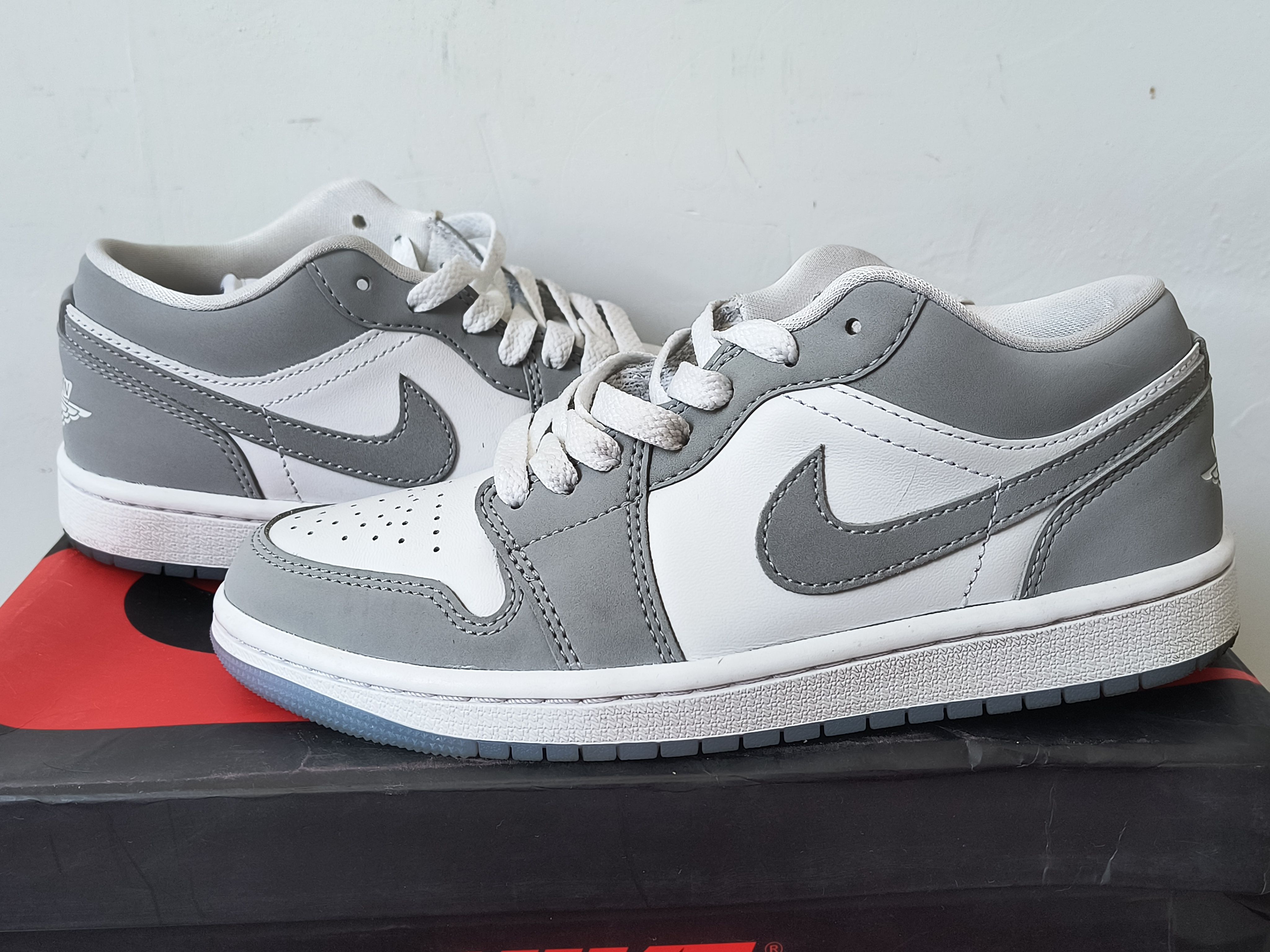 Nike Women's Air Jordan 1 Low "Wolf Grey"