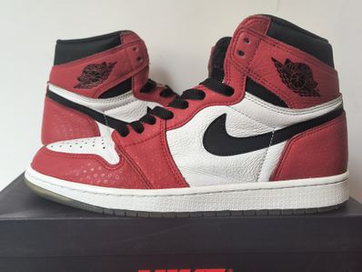 Spiderman × Nike Air Jordan 1 Origin Story "Gym Red/White/Photo Blue/Black"