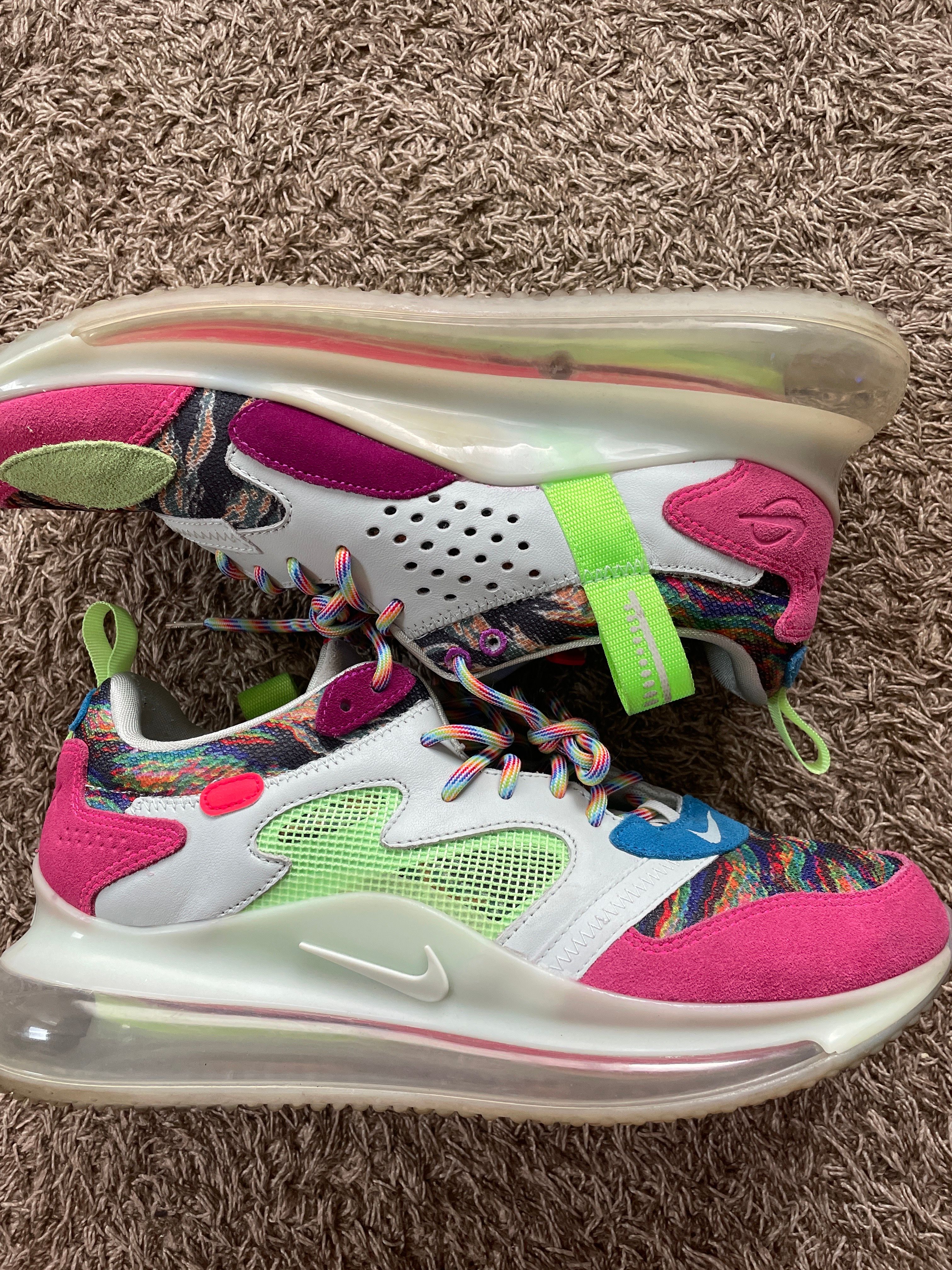 ODELL BECKHAM JR × NIKE AIR MAX 720 "White/Wine Red"