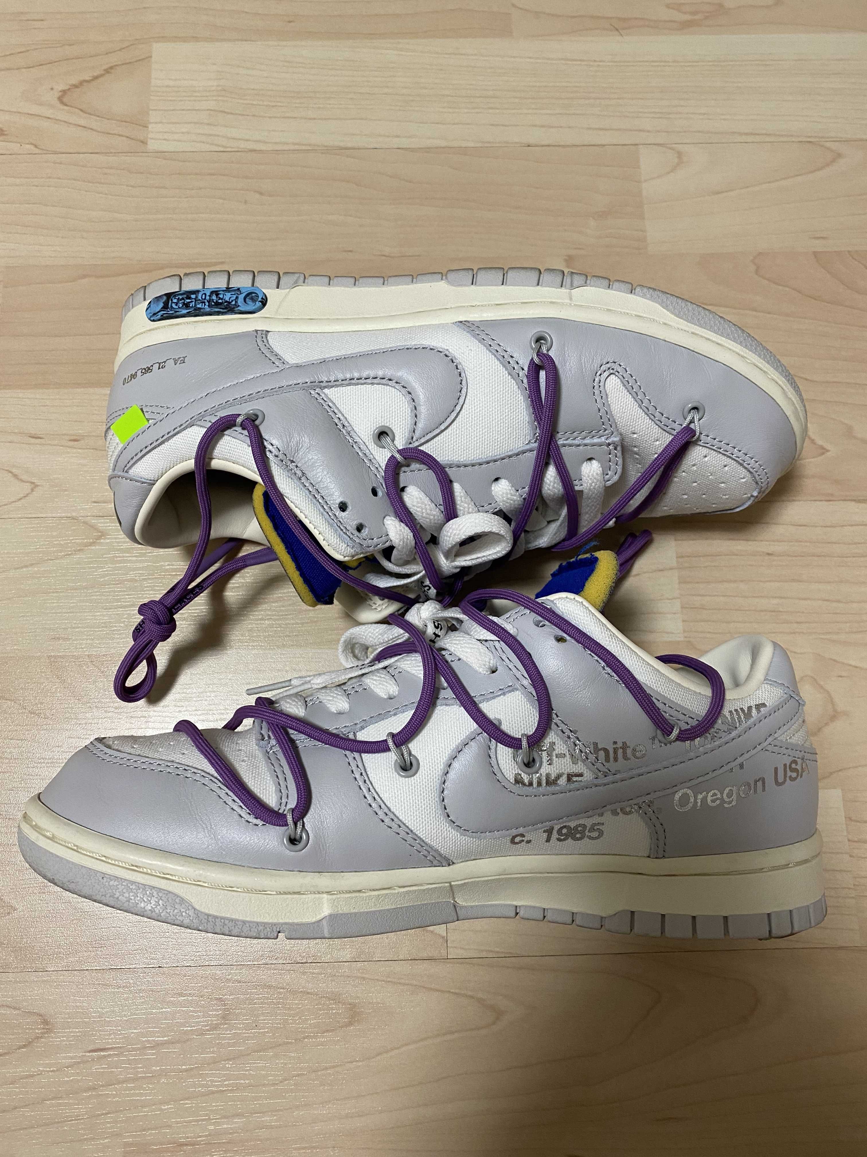 Off-White × Nike Dunk Low 1 of 50 "Lot.48" 