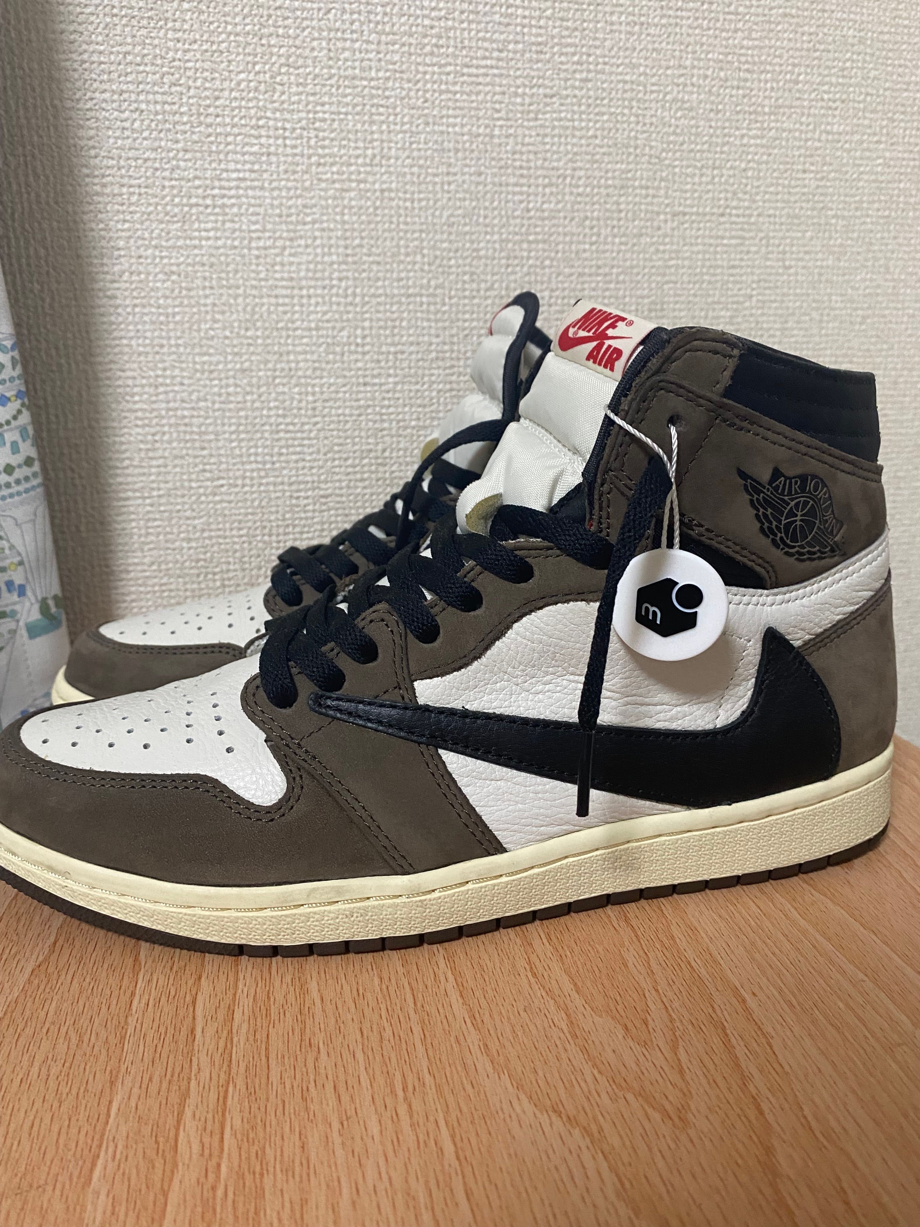 Travis Scott × Nike Air Jordan 1 Retro High OG TS SP "Sail/Dark Mocha"