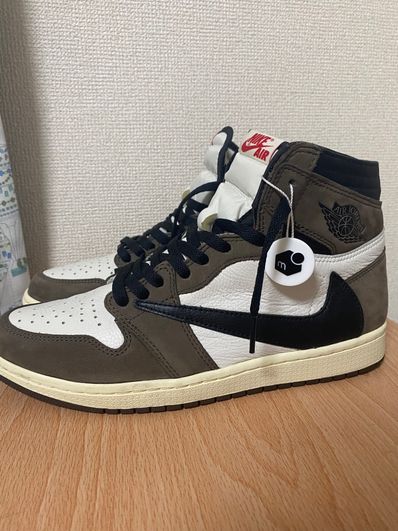 Travis Scott × Nike Air Jordan 1 Retro High OG TS SP "Sail/Dark Mocha"