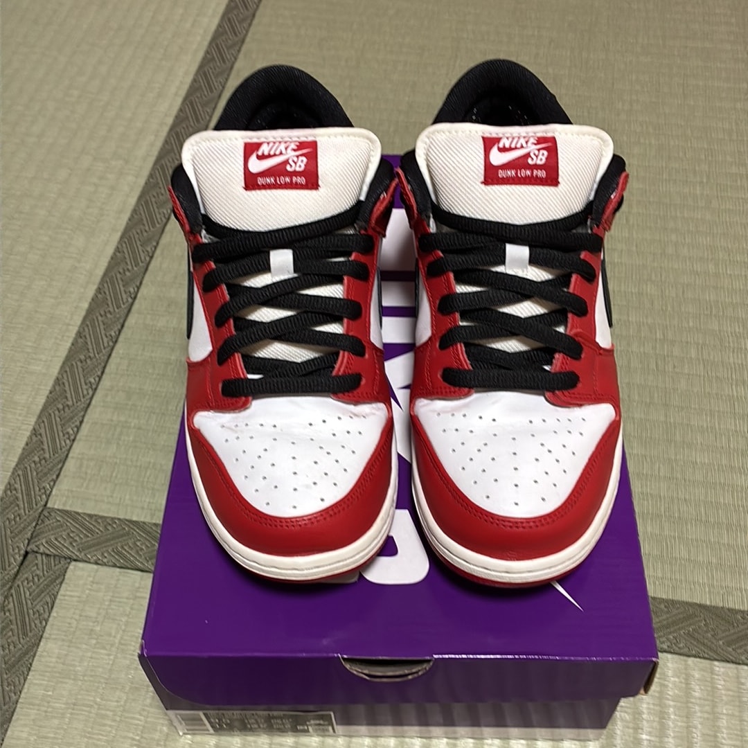 Nike SB Dunk Low Pro "J-Pack Chicago/Varsity Red and White"