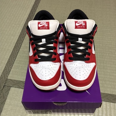 Nike SB Dunk Low Pro "J-Pack Chicago/Varsity Red and White"