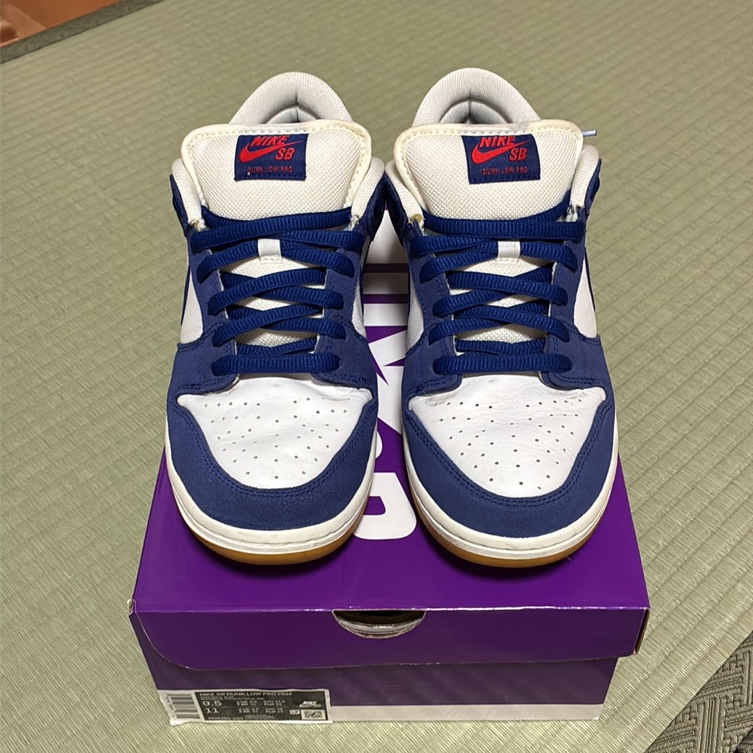 Nike SB Dunk Low "Los Angeles Dodgers/Deep Royal Blue"
