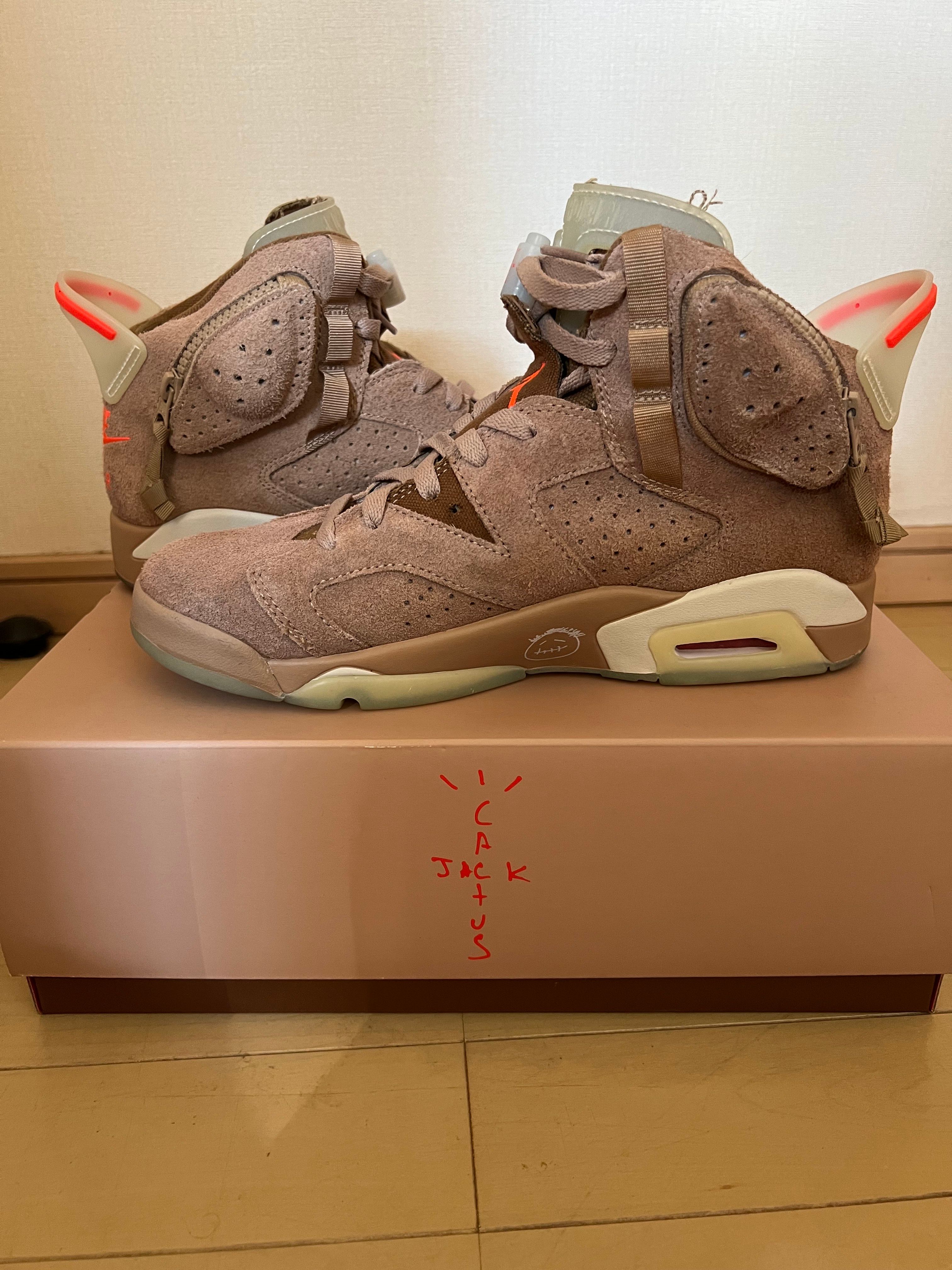 Travis Scott × Nike Air Jordan 6 "British Khaki"