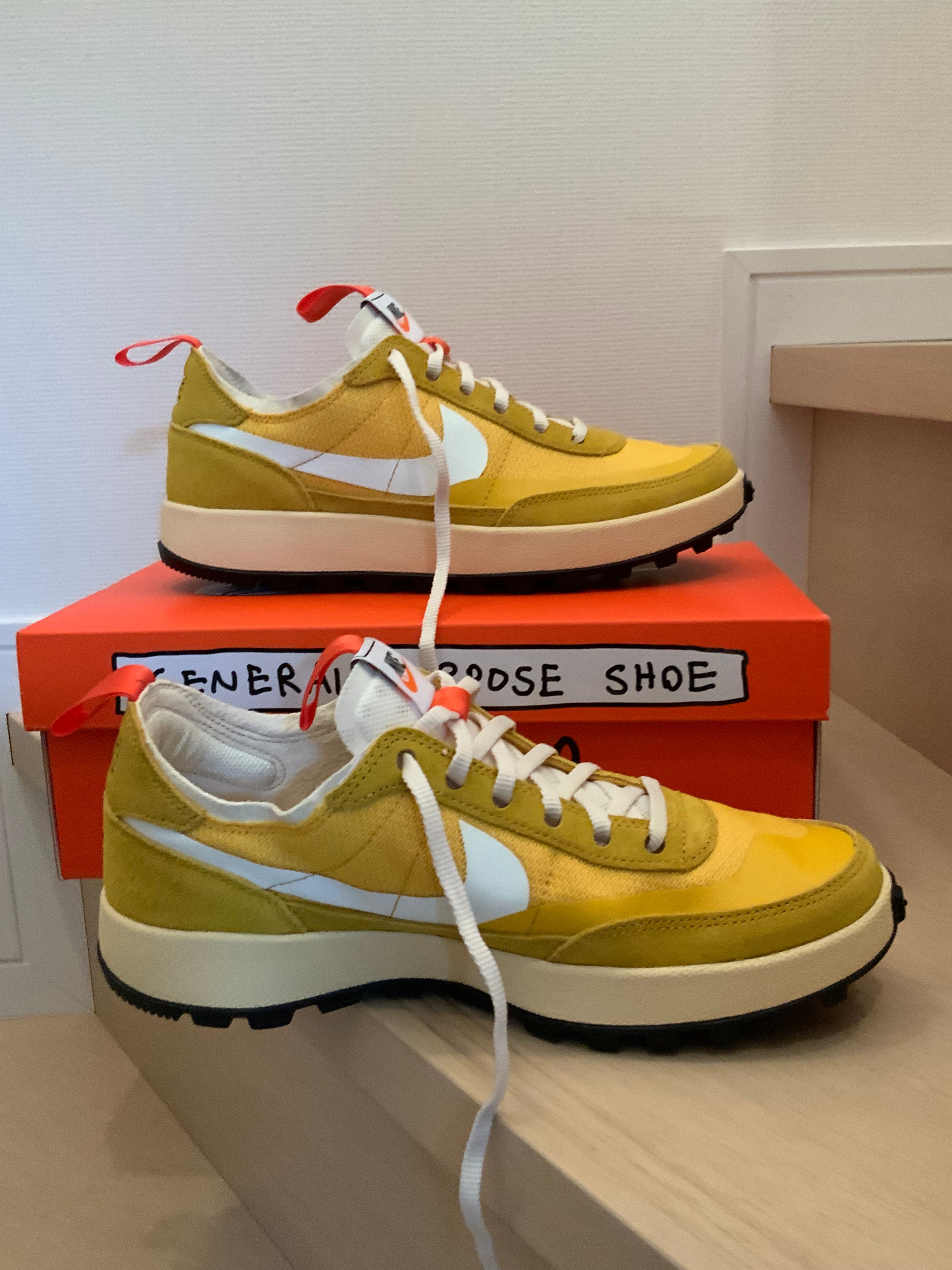 Tom Sachs × NikeCraft Women's General Purpose Shoe "Yellow / Archive"