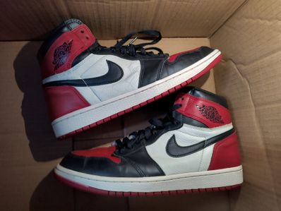 Nike Air Jordan 1 Retro High OG "Bred Toe"