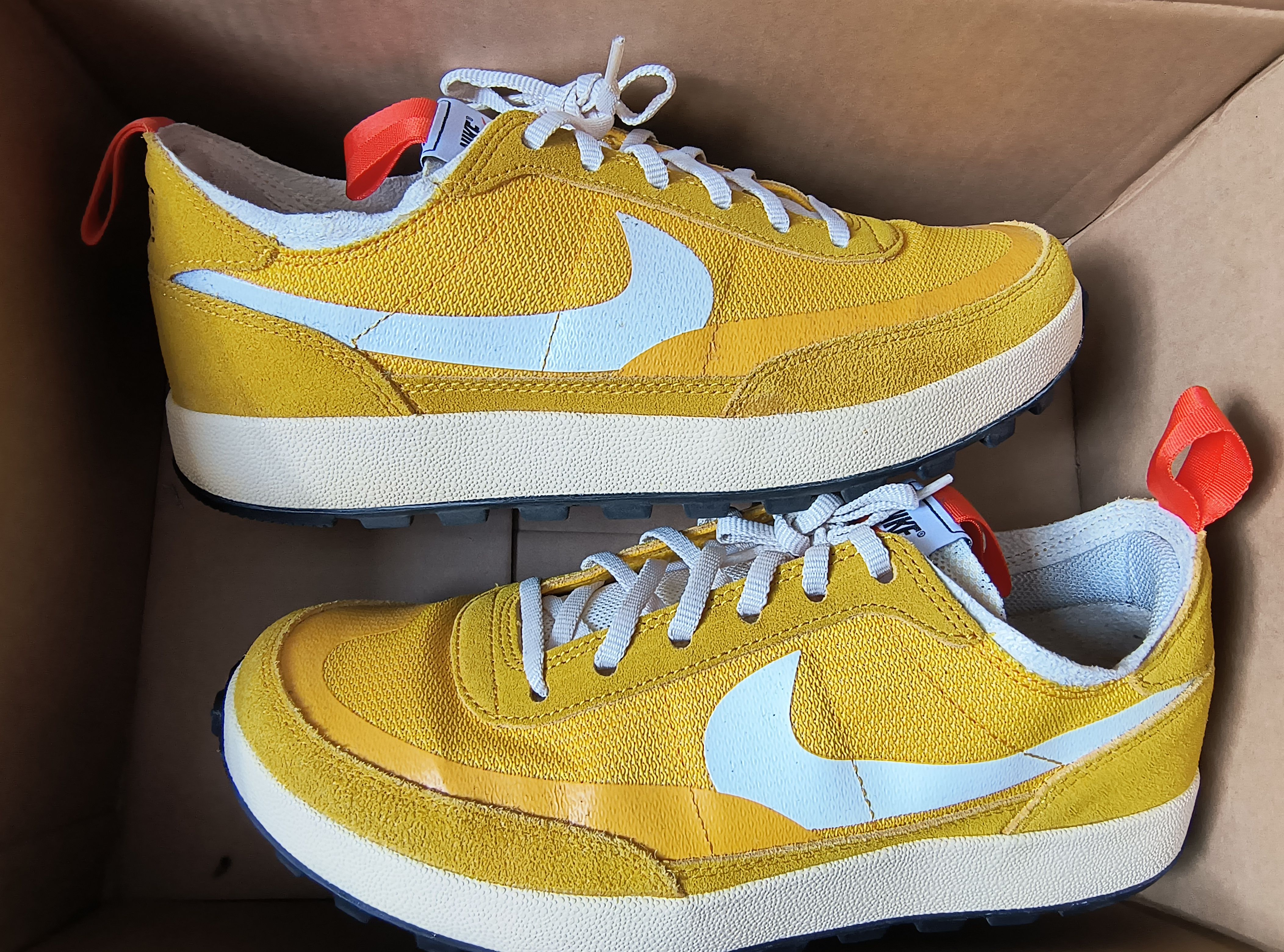 Tom Sachs × NikeCraft Women's General Purpose Shoe "Yellow / Archive"