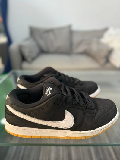 Nike SB Dunk Low Pro "Black/WhiteBlack-Gum Light Brown"