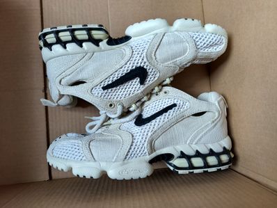 Stussy × Nike Air Zoom Spiridon CG 2 "Fossil/Black"