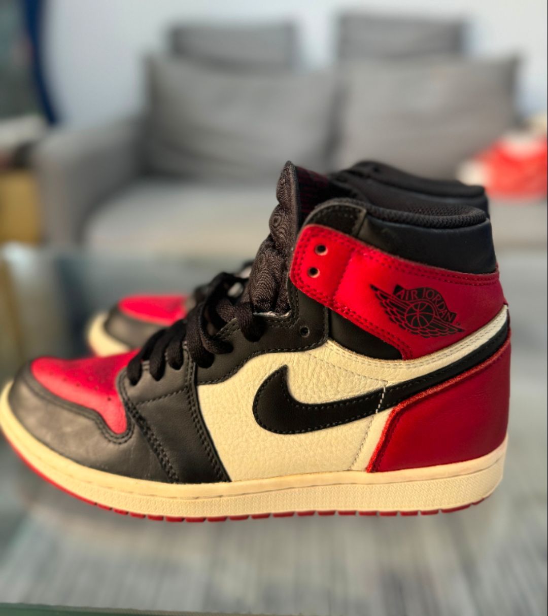Nike Air Jordan 1 Retro High OG "Bred Toe"