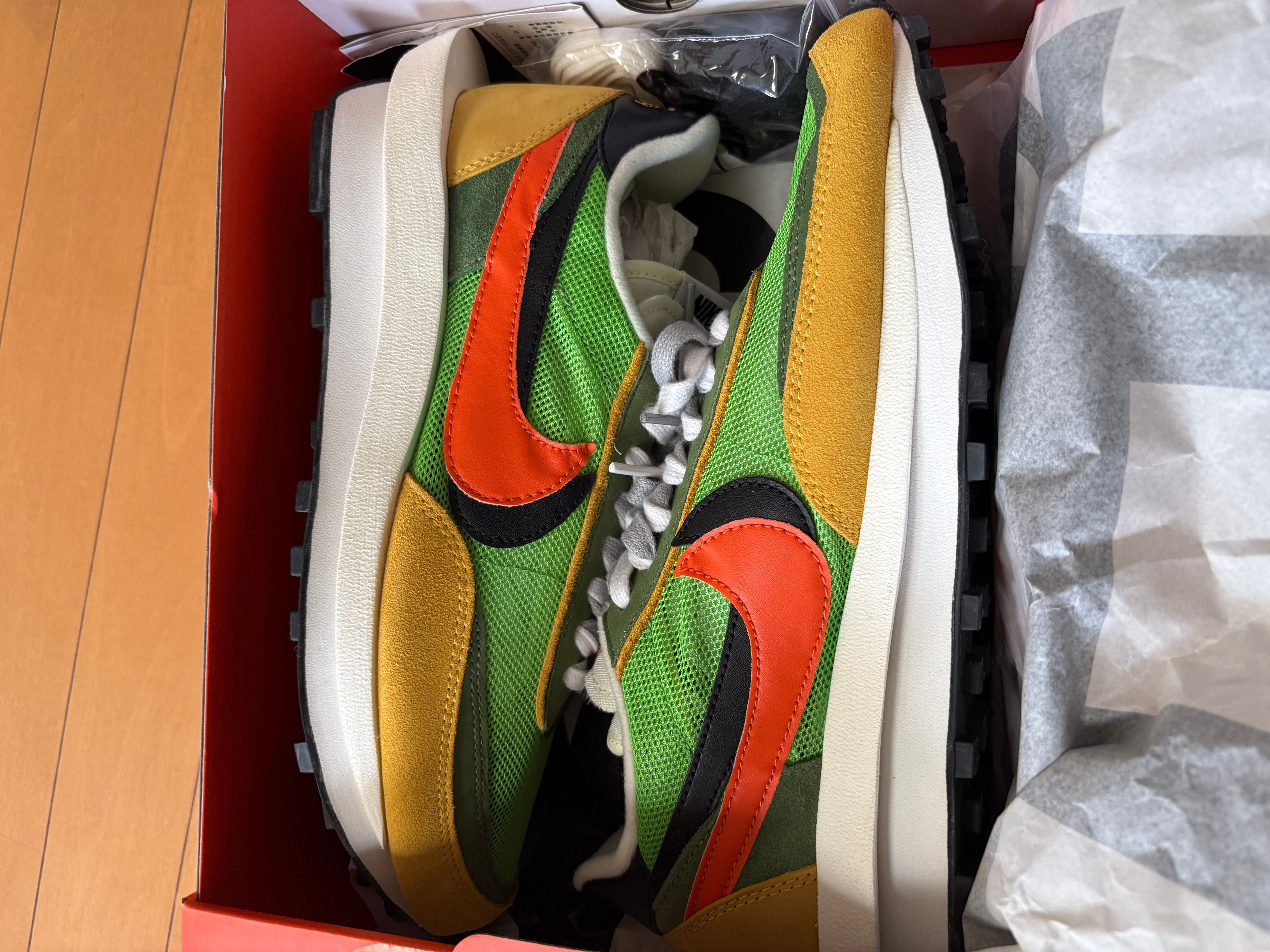 sacai × Nike LDV Waffle "Green"