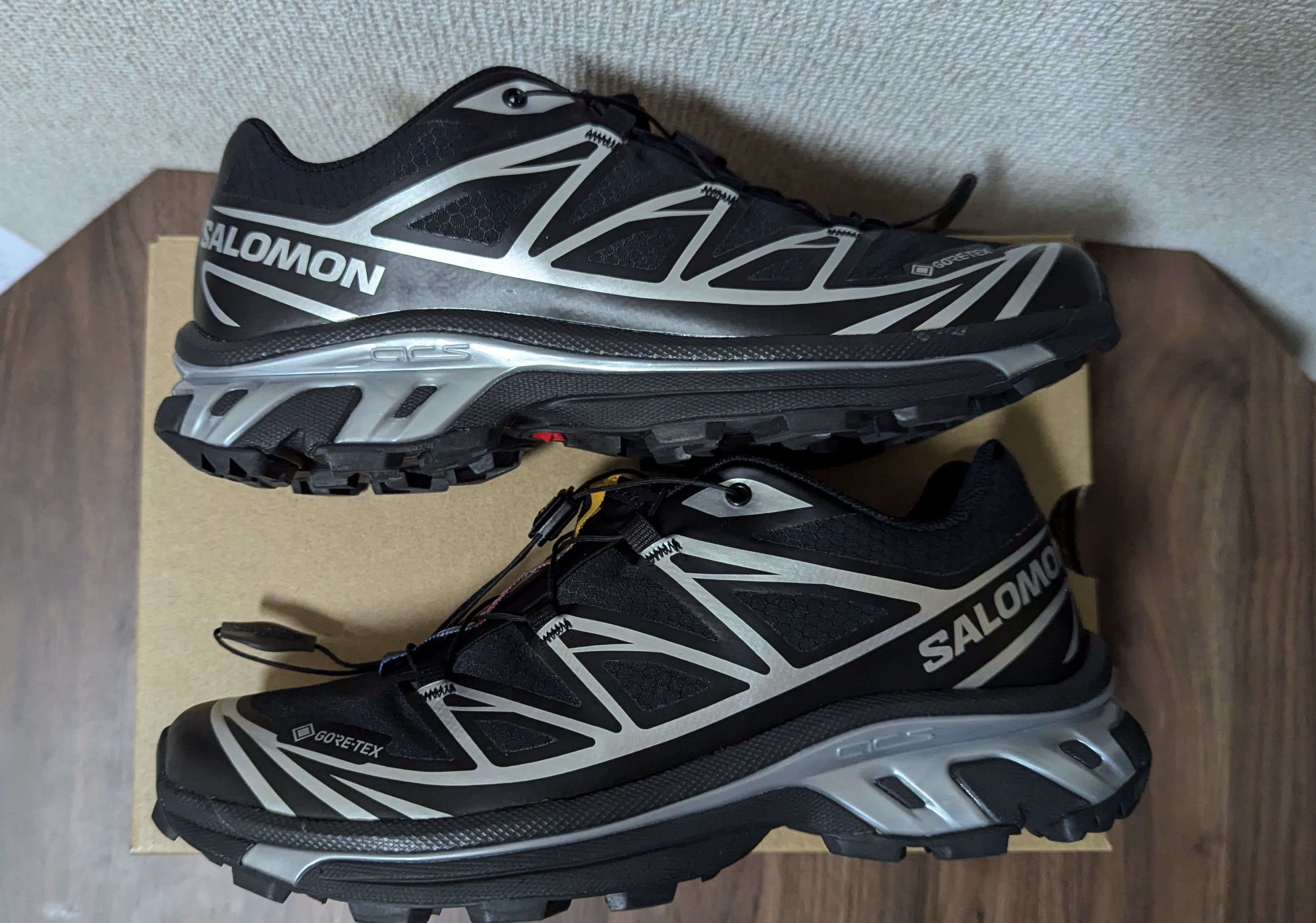 Salomon XT-6 GORE-TEX "Black/Footwear Silver"