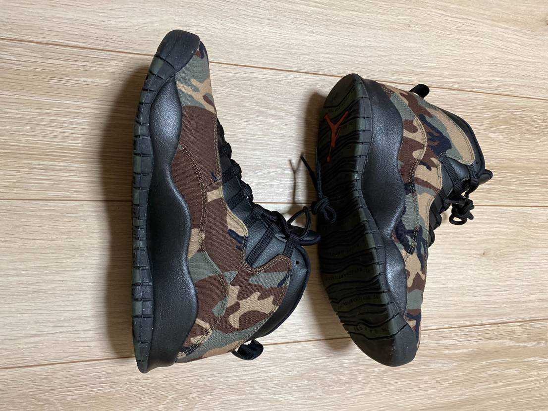 Nike Air Jordan 10 "Woodlamd Camo"