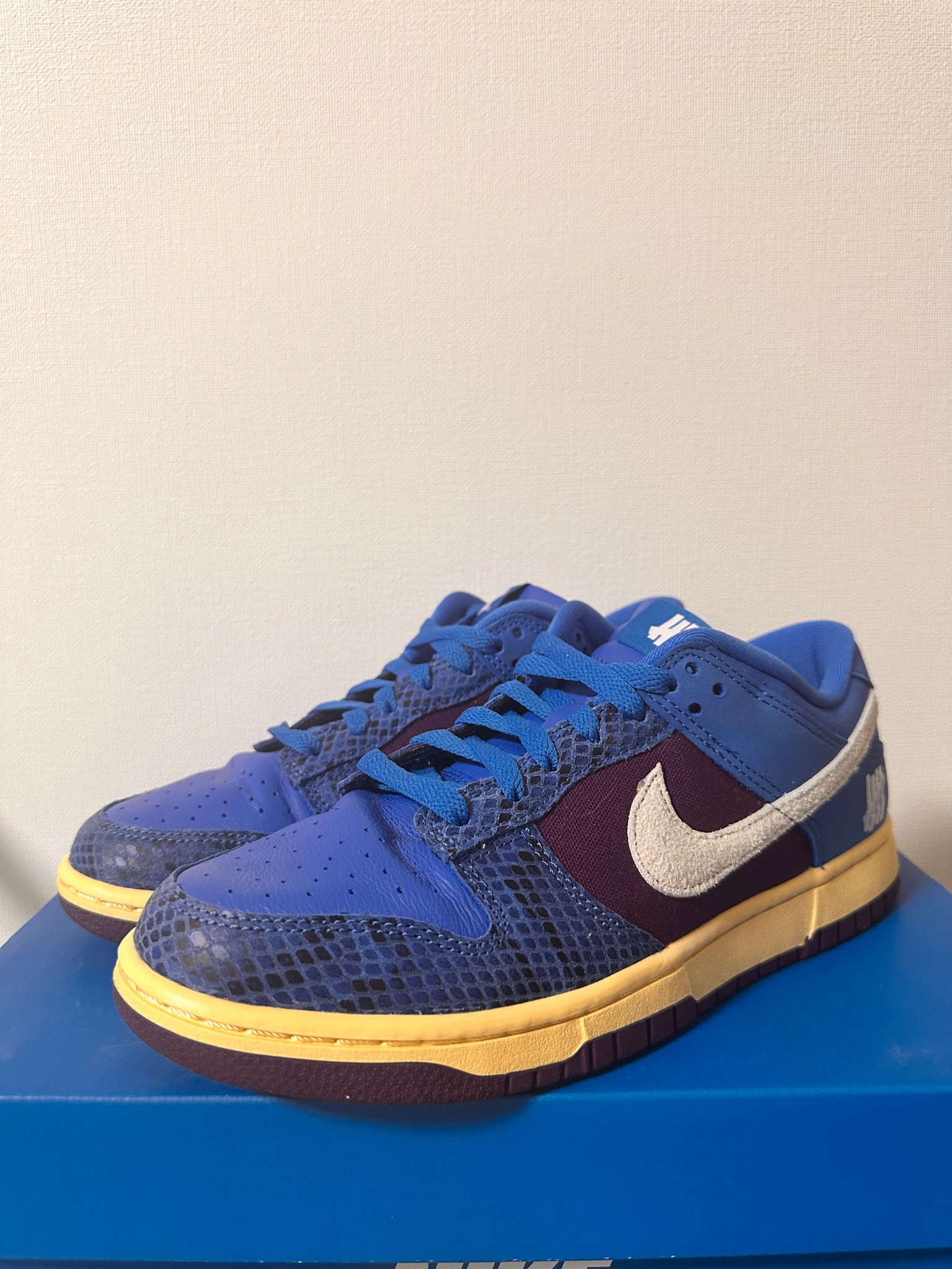 UNDEFEATED × Nike Dunk Low SP "Royal"