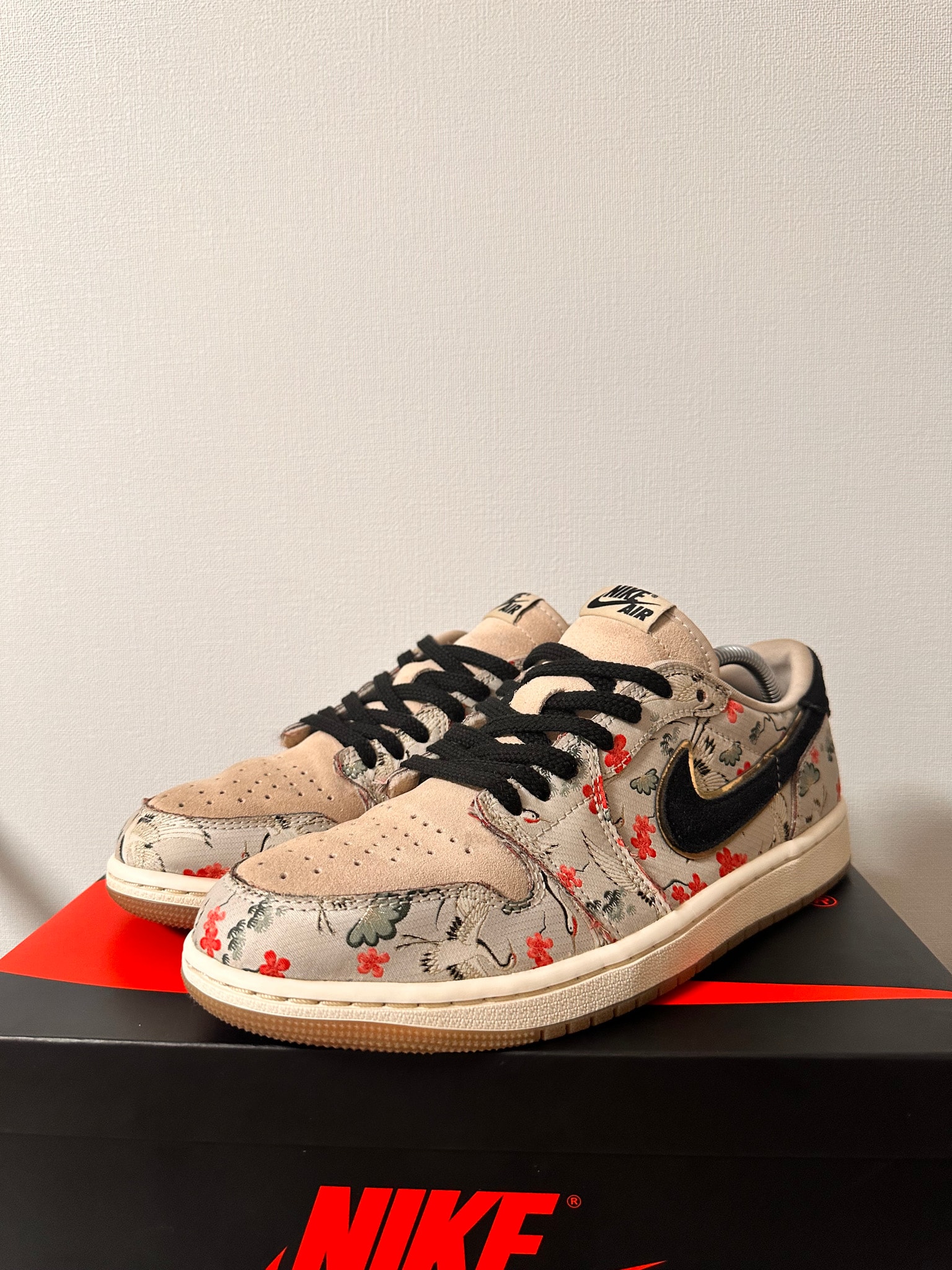 Rui Hachimura × Nike Air Jordan 1 Retro Low OG SP "Cranes"