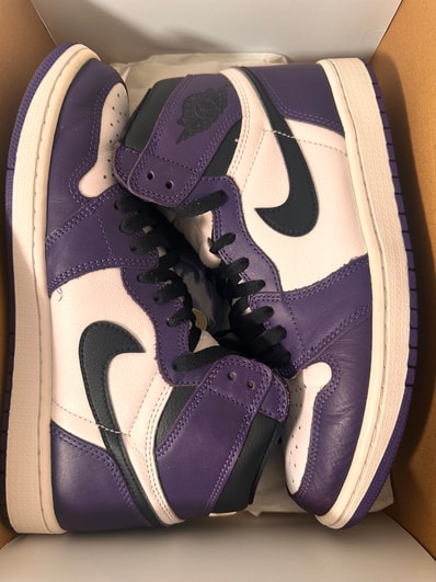 Nike Air Jordan 1 Retro High OG "Court Purple/White/Black" (2020)