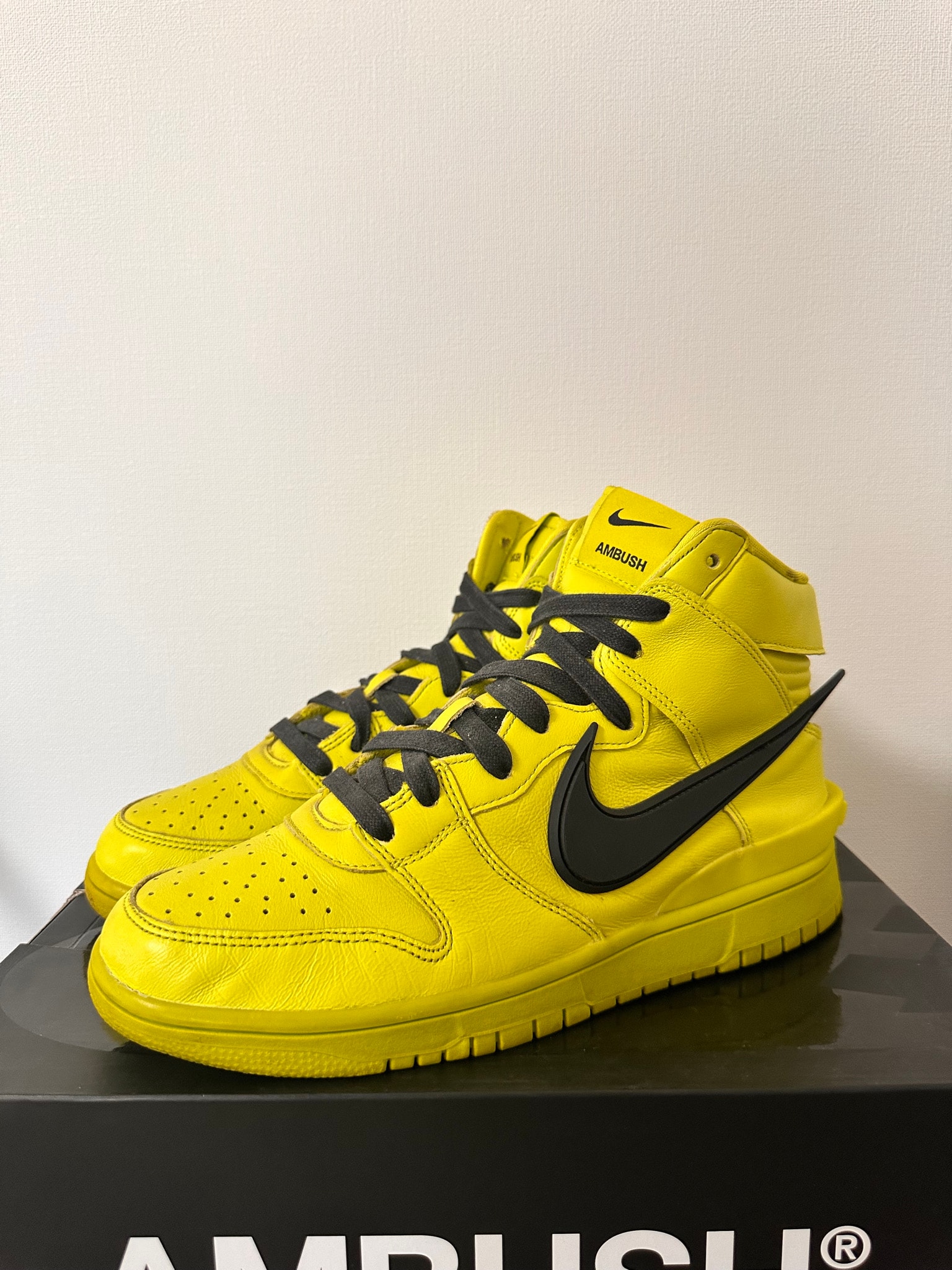 Ambush × Nike Dunk High "Flash Lime"