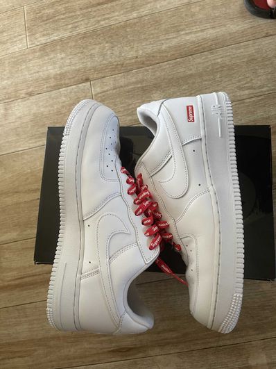 Supreme × Nike Air Force 1 Low "White"