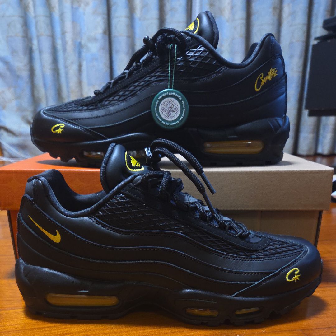 Corteiz × Nike Air Max 95 "Black and Tour Yellow"