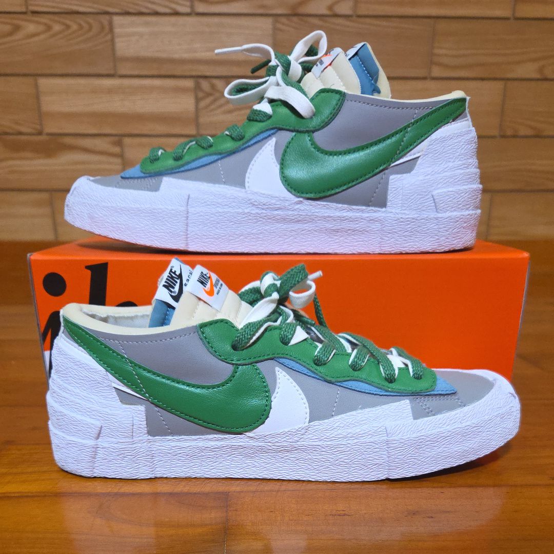 sacai × Nike Blazer Low "Classic Green"
