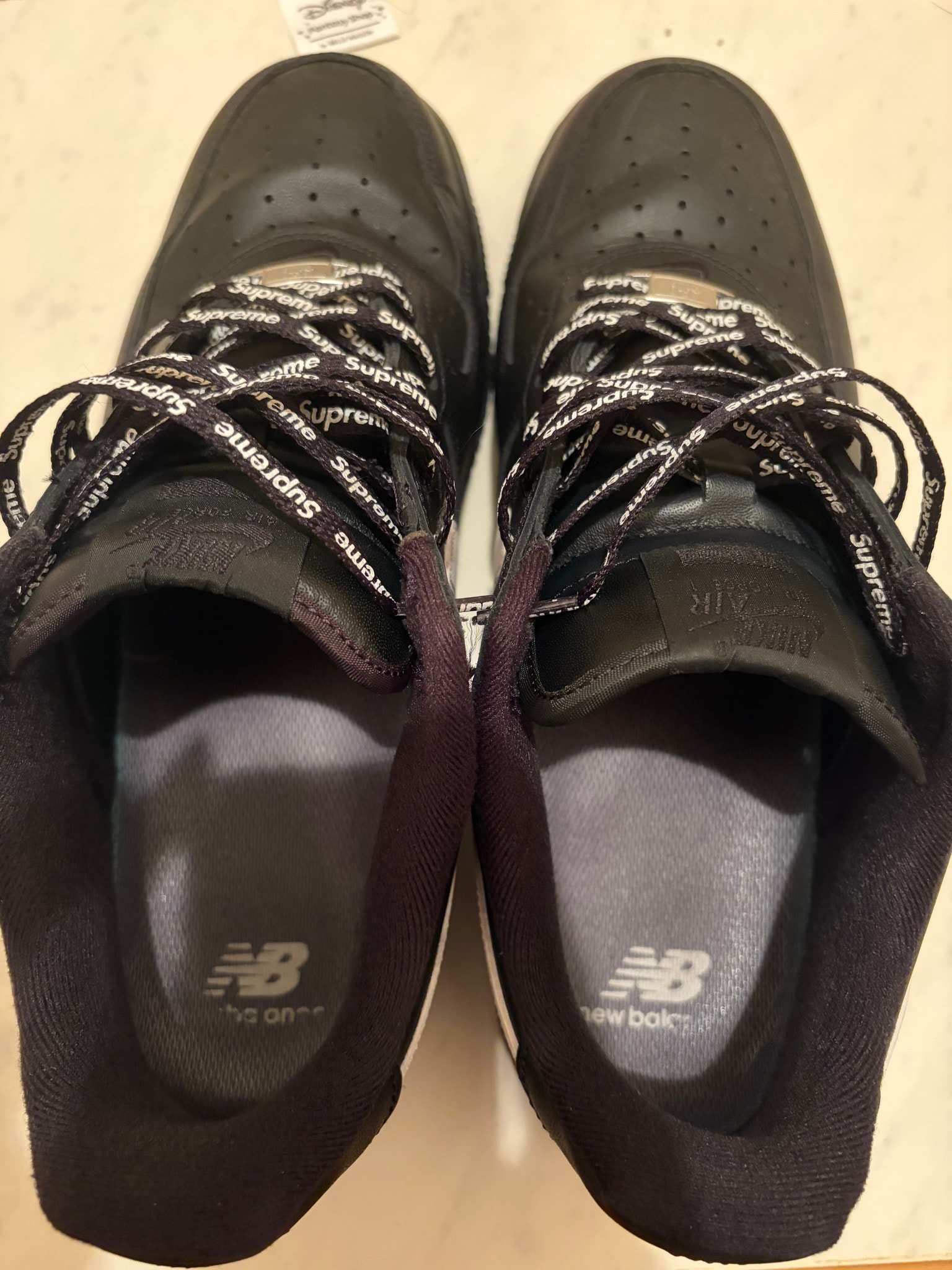 Supreme × Nike Air Force 1 Low "Black/White"