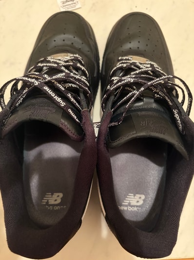 Supreme × Nike Air Force 1 Low "Black/White"