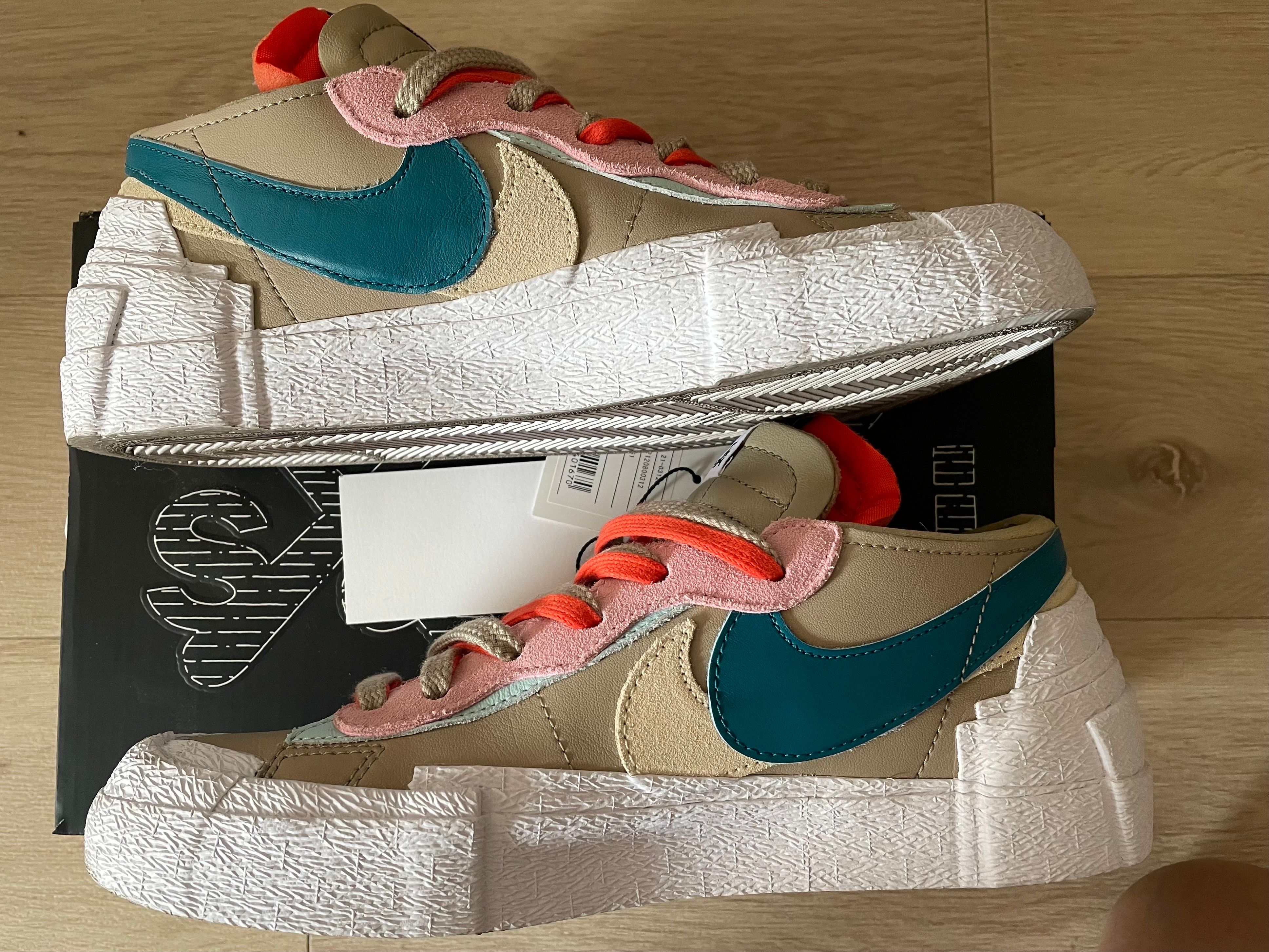 KAWS × sacai × Nike Blazer Low "Reed"