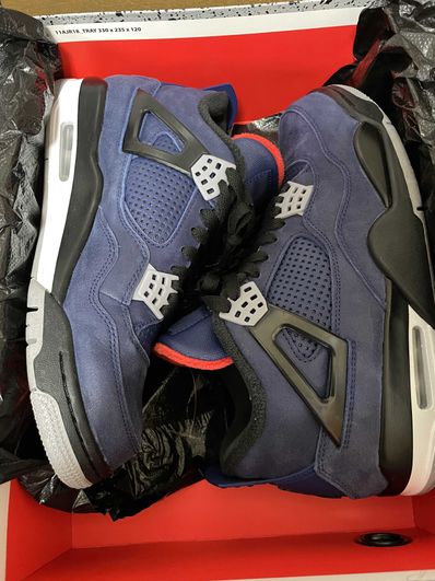 Nike Air Jordan 4 Retro WNTR "Loyal Blue/White/Black"