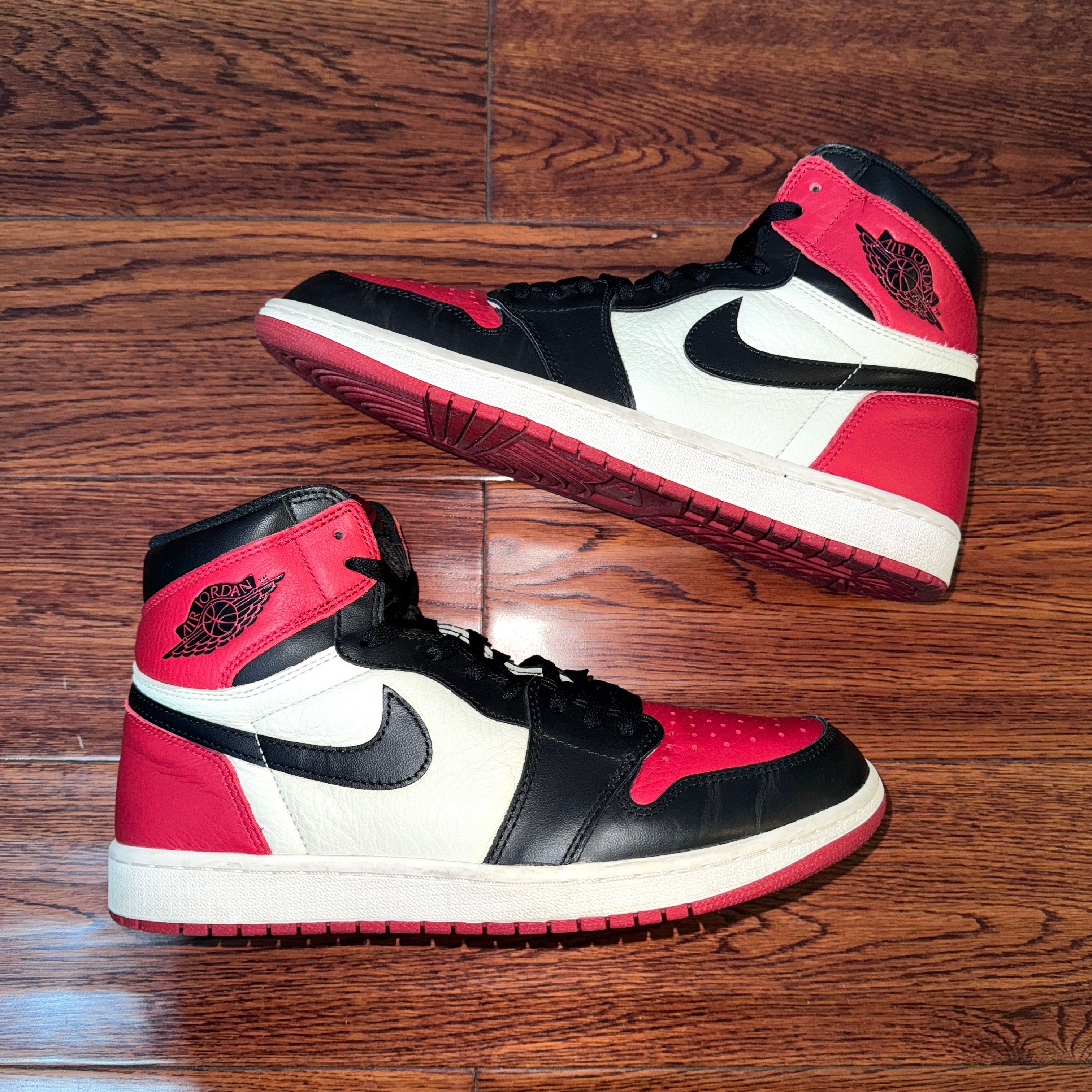 Nike Air Jordan 1 Retro High OG "Bred Toe"