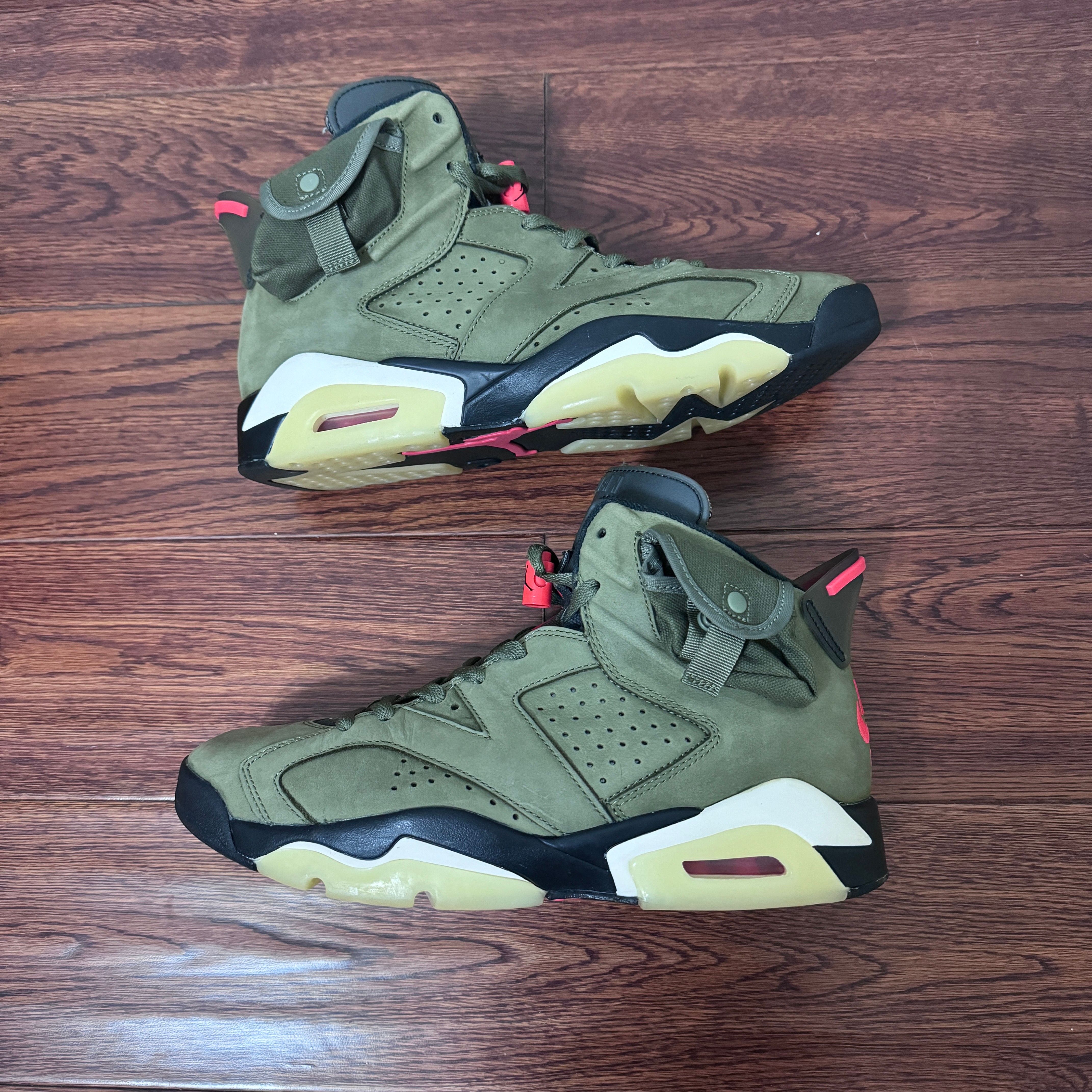 Travis Scott × Nike Air Jordan 6 Retro "Medium Olive"