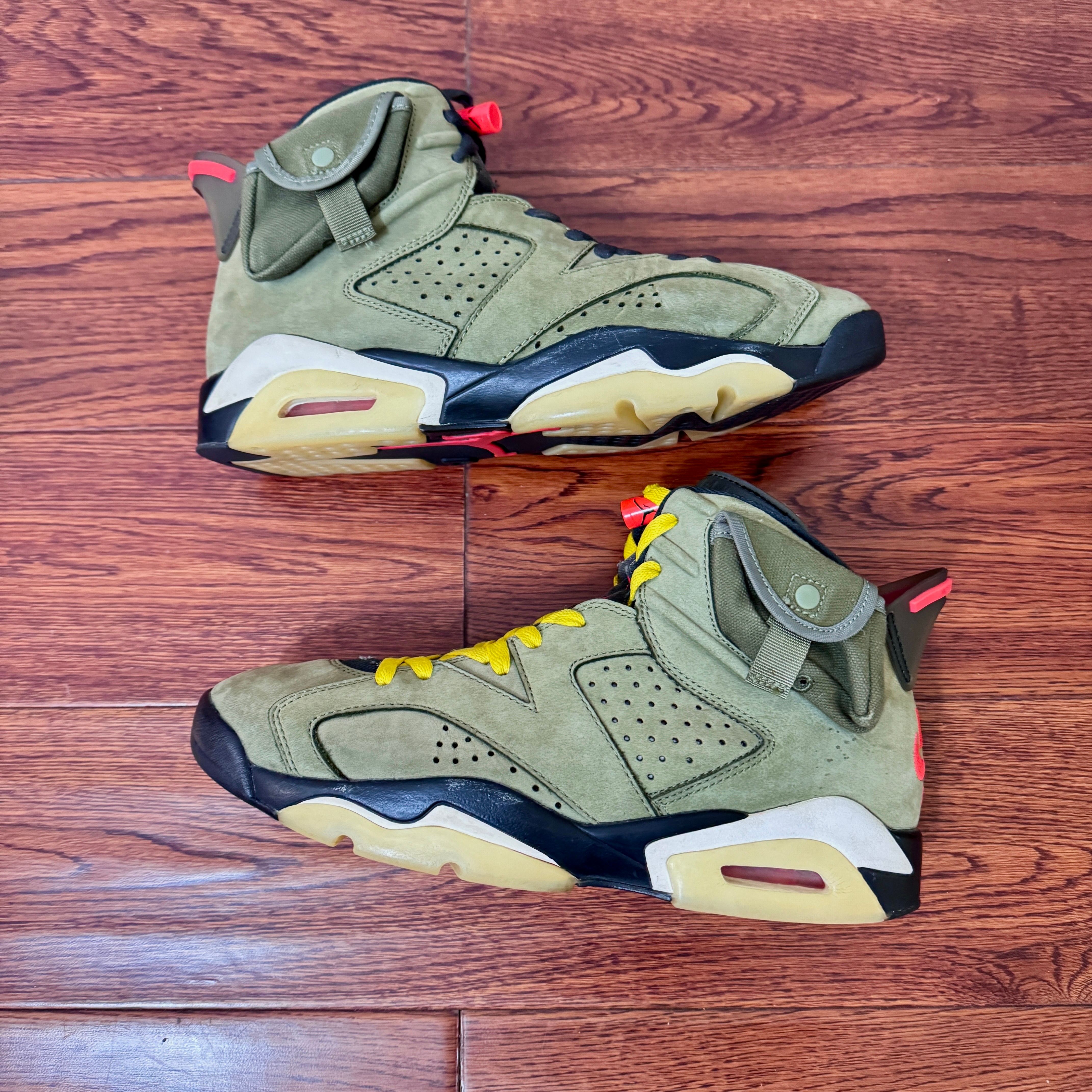 Travis Scott × Nike Air Jordan 6 Retro "Medium Olive"