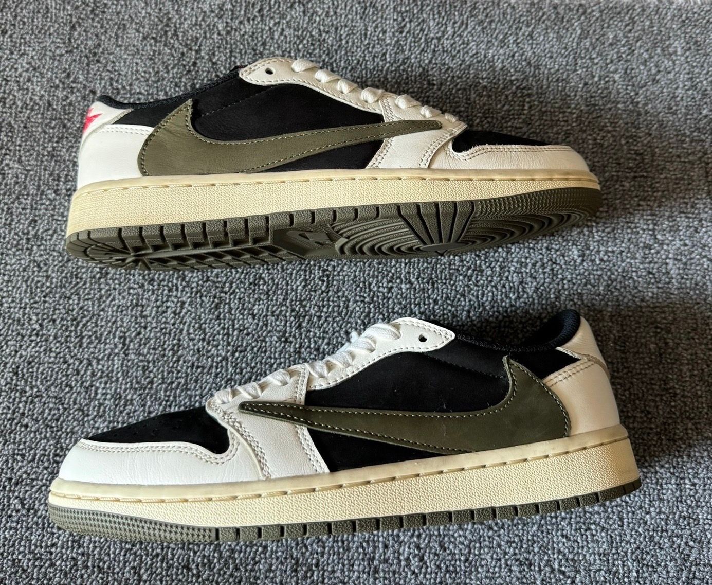 Travis Scott × Nike Women's Air Jordan 1 Low OG "Medium Olive"