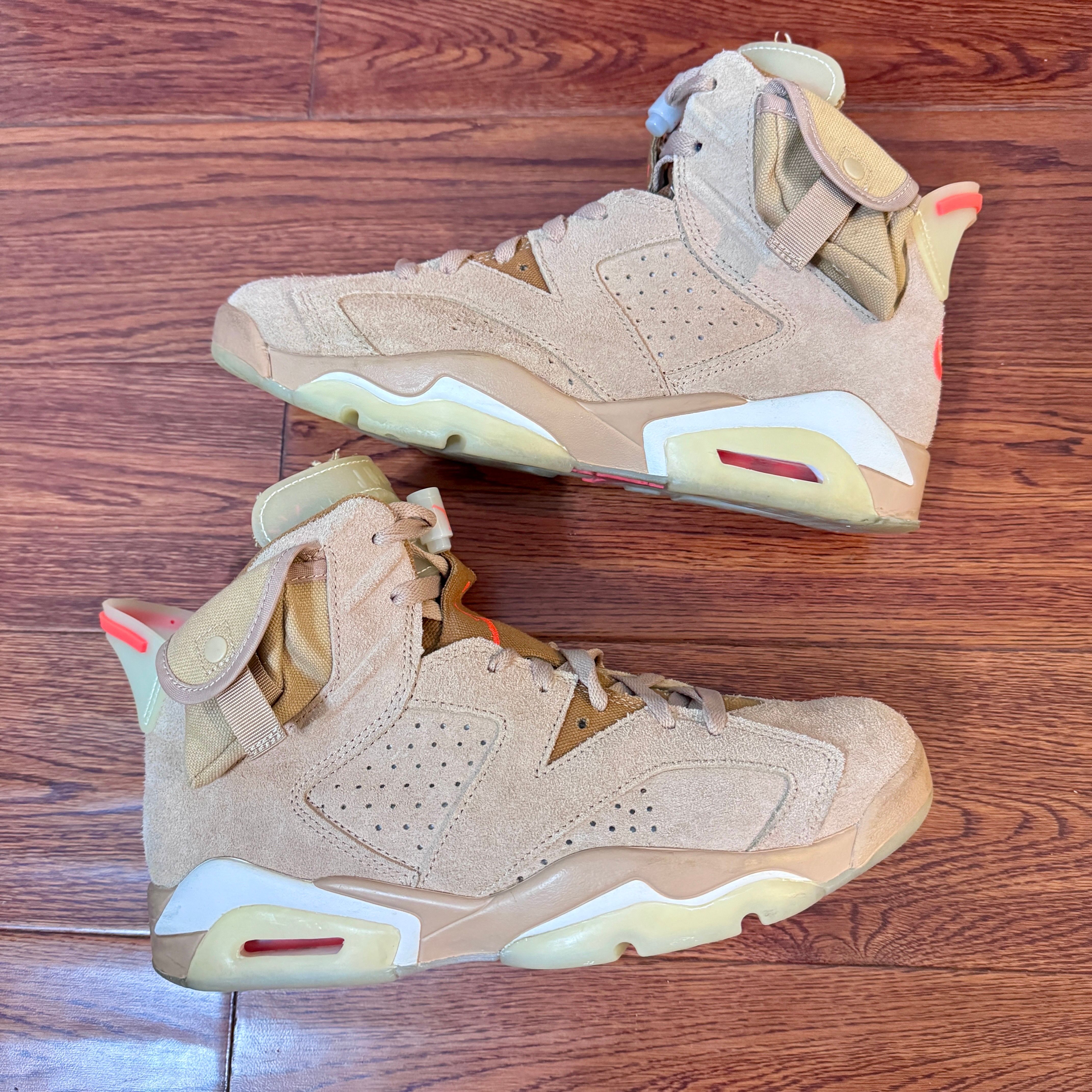 Travis Scott × Nike Air Jordan 6 "British Khaki"