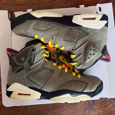 Travis Scott × Nike Air Jordan 6 Retro "Medium Olive"