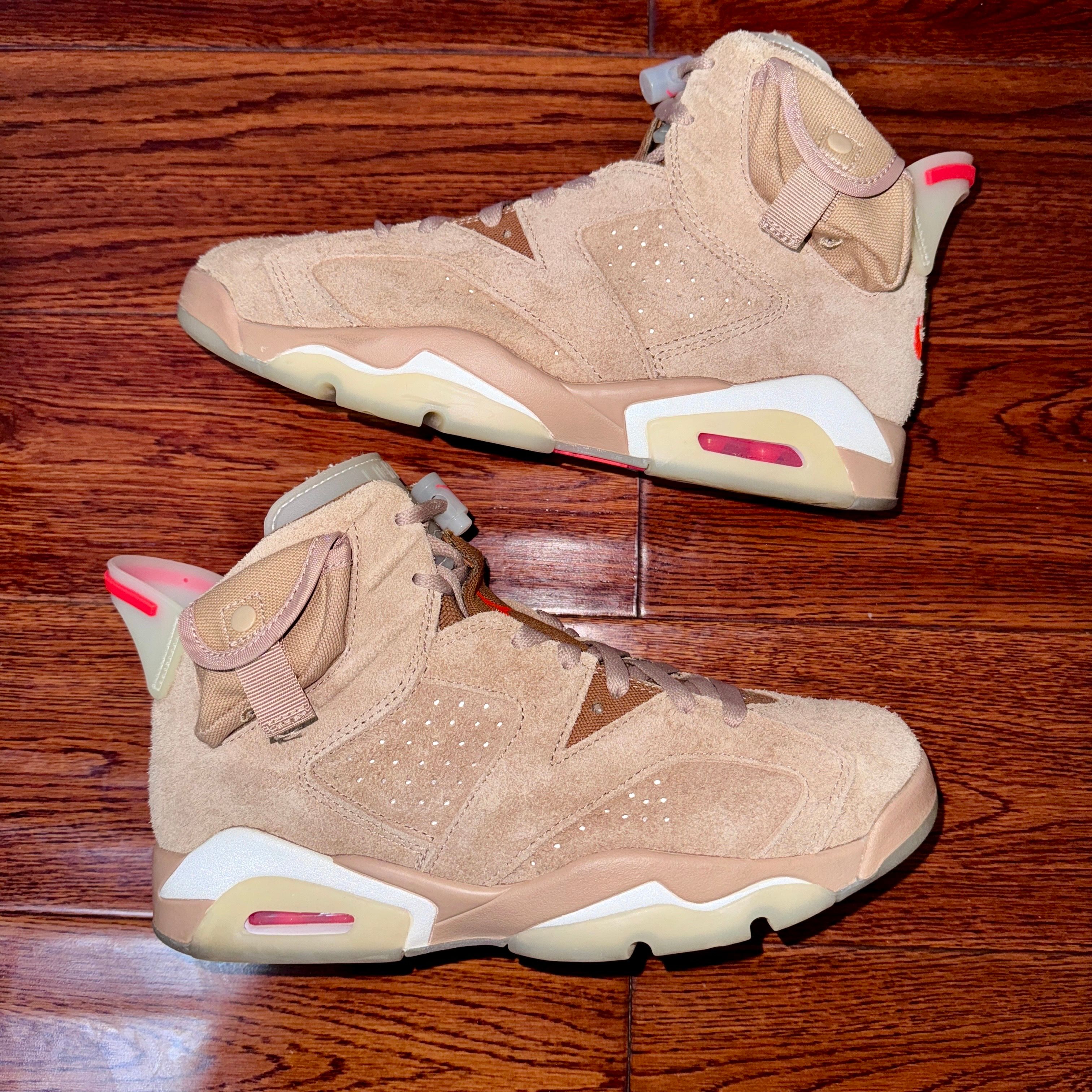 Travis Scott × Nike Air Jordan 6 "British Khaki"