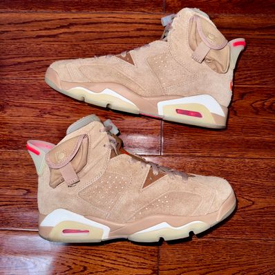 Travis Scott × Nike Air Jordan 6 "British Khaki"